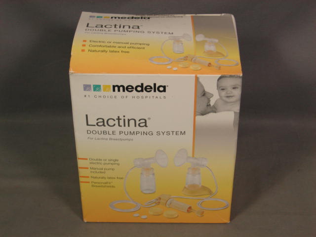 Medela Lactina Electric Plus Breastpump Double Pumping+ 6