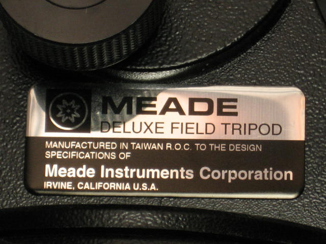 Meade ETX-90EC Telescope Deluxe Field Tripod Autostar + 12