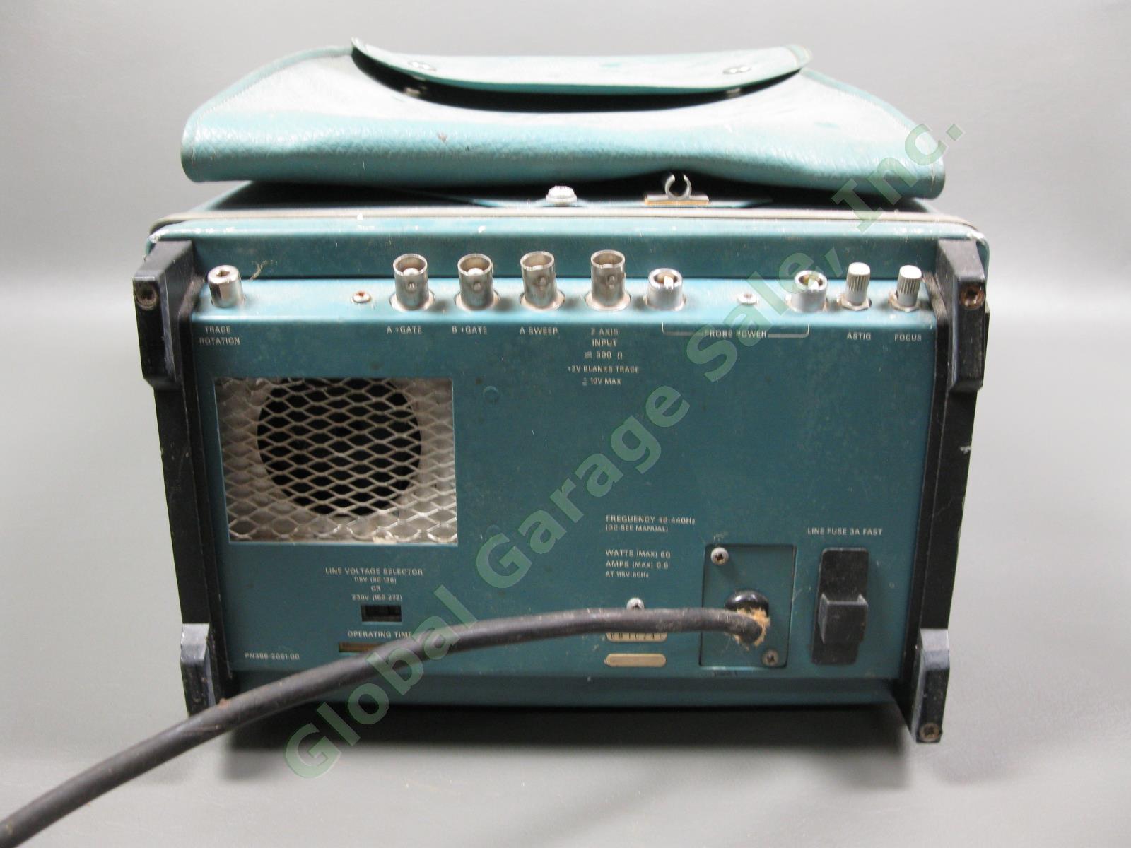 Tektronix 485 2-Channel Dual-Trace Portable Analog Oscilloscope Parts/Repair NR 3