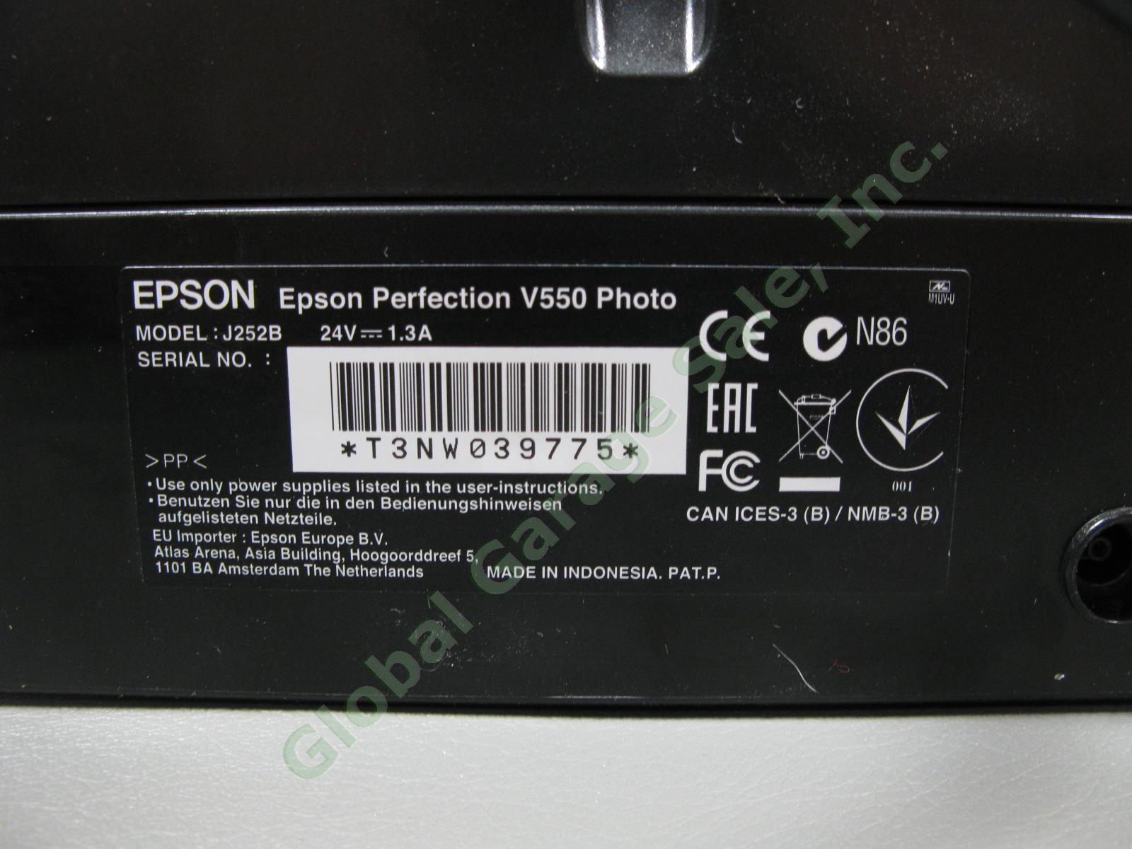 Epson Perfection V550 Color Photo Image Film Negative Document Scanner Tested NR 4