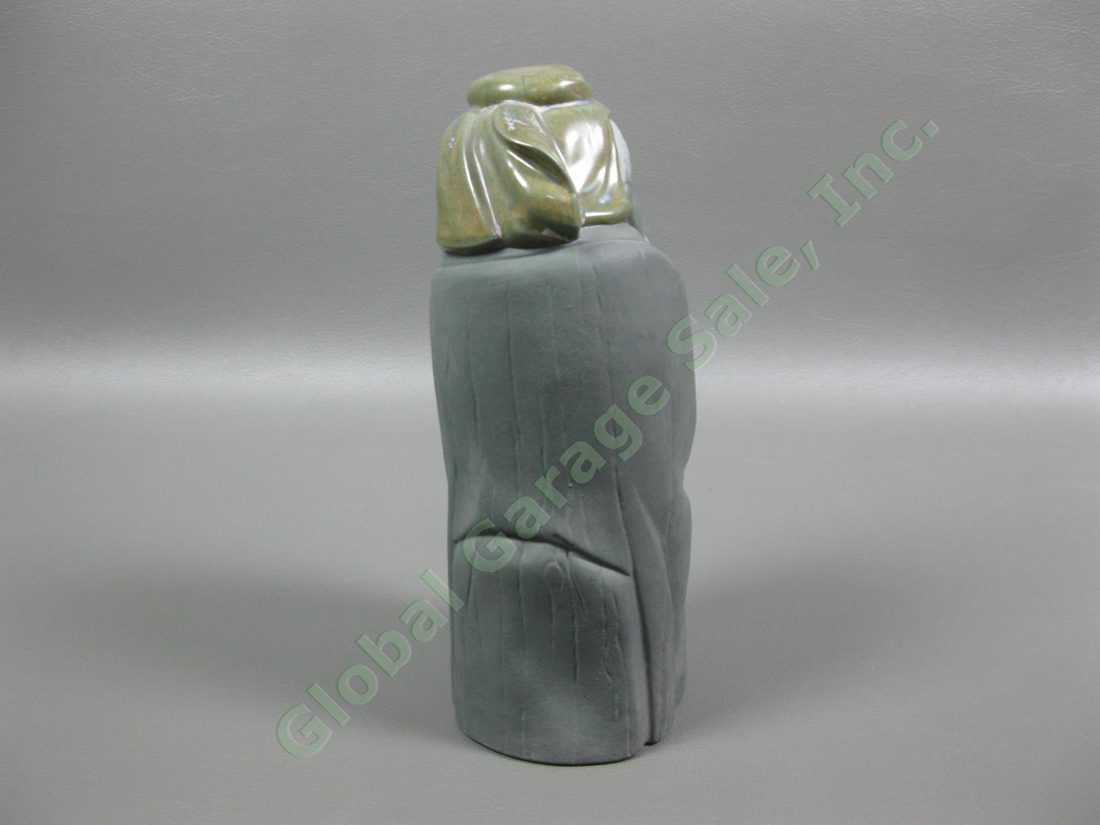 Retired Lladro 2056 2057 Short Tall Sleeping Chinese Man Porcelain Figurine Pair 2