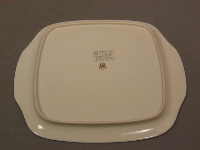 3 Lenox Holiday Holly 24K Gold Platters Serving Trays 5