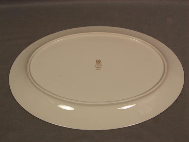 3 Lenox Holiday Holly 24K Gold Platters Serving Trays 8