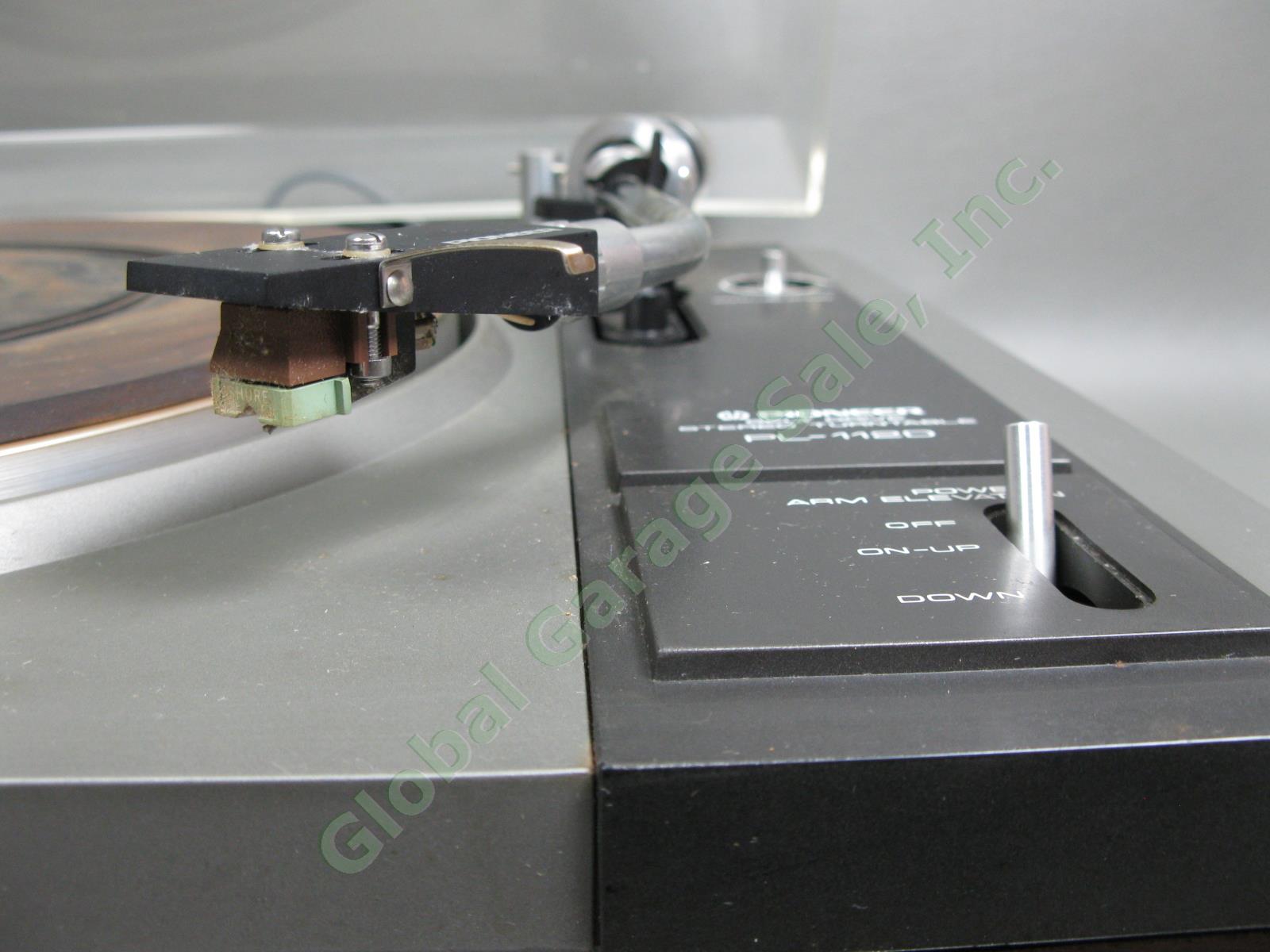Vintage Pioneer PL-112D Belt-Drive Stereo Record Vinyl Turntable 120v Working NR 2