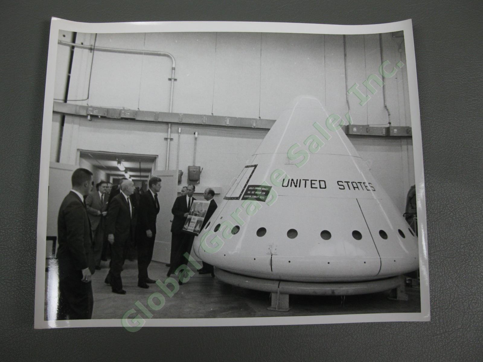 6 9/12/62 Stoughton JFK Kennedy NASA Apollo Gemini Houston St Louis Photo Set NR 4