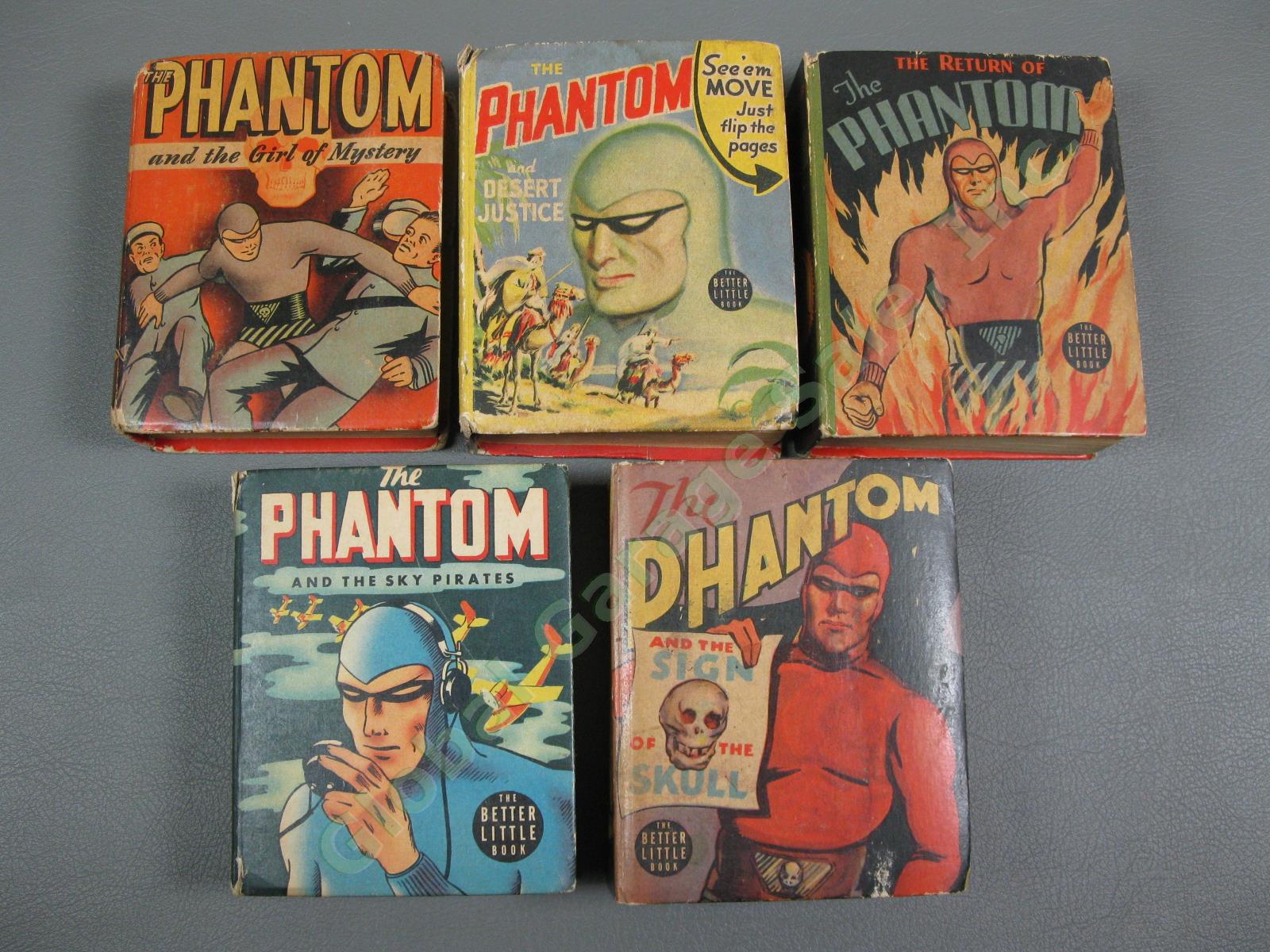 5 Big Better Little Book The Phantom Lot Return Mystery Sign Skull Desert Pirate