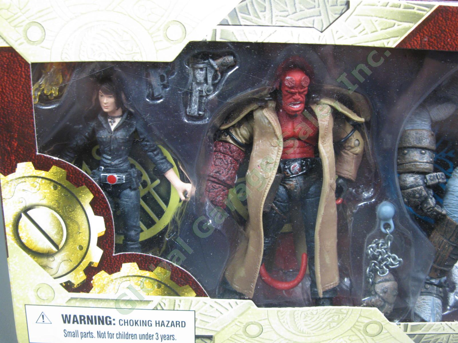 Marvel Hellboy II The Golden Army 3-3/4" Figure Box Set Liz Sherman Wink Krauss 1