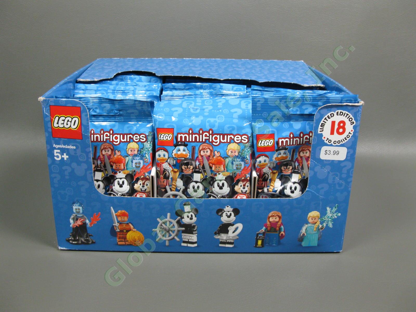 60 Packs Lego Disney Series 2 Case Box Sealed Character Minifigures Lot 71024NR