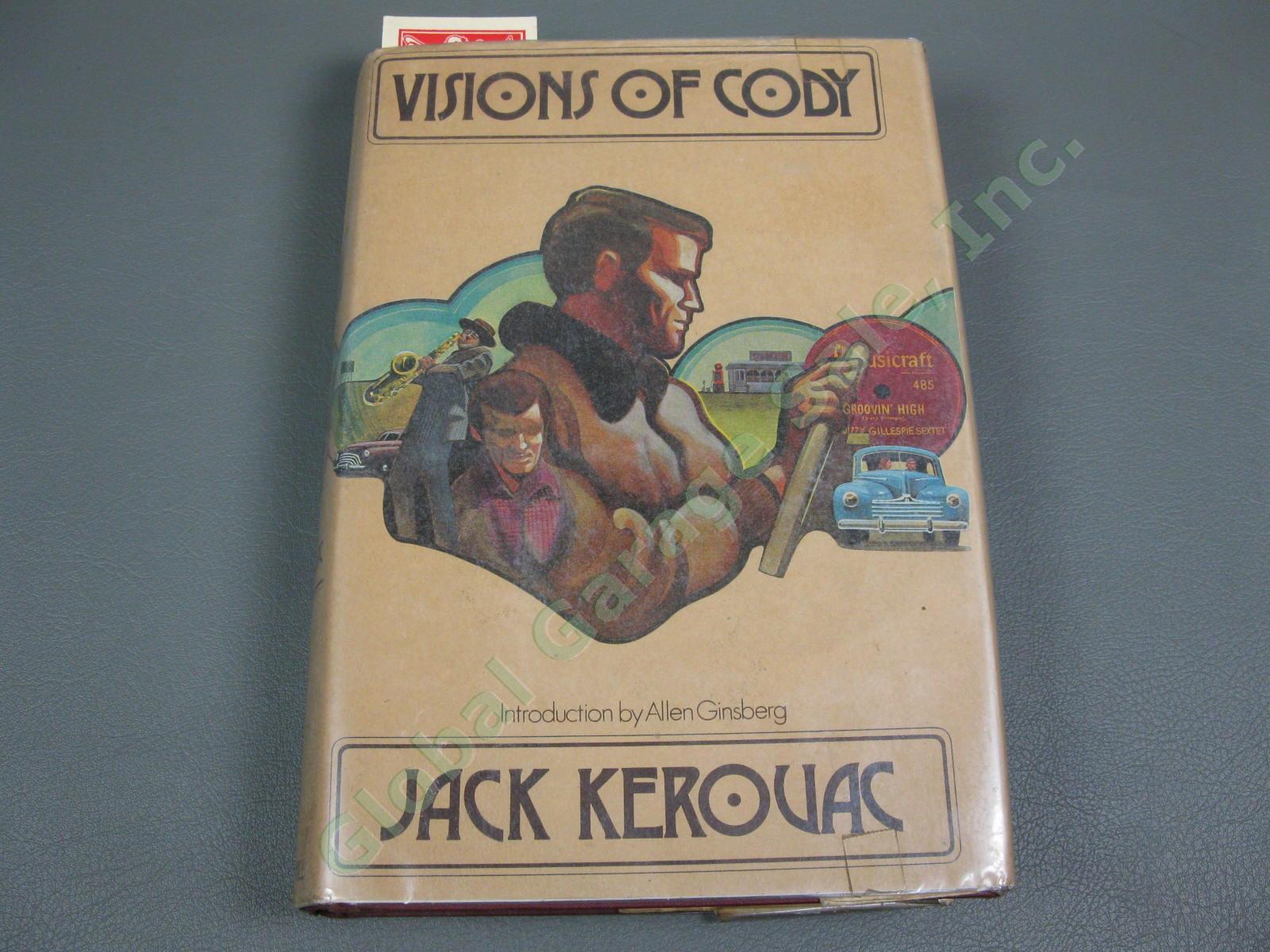 1st Edition Printing 1972 Jack Kerouac Visions of Cody Book Ginsberg McGraw-Hill