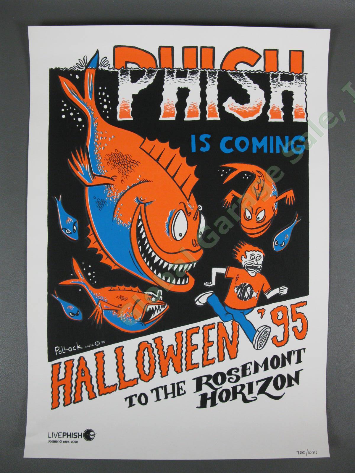 1995 2nd Edition 10/31/95 Phish Halloween Jim Pollock Rosemont Horizon IL Poster