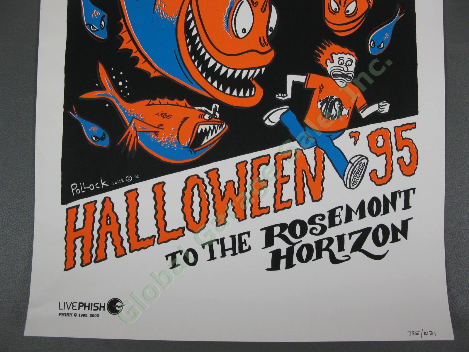 1995 2nd Edition 10/31/95 Phish Halloween Jim Pollock Rosemont Horizon IL Poster 2