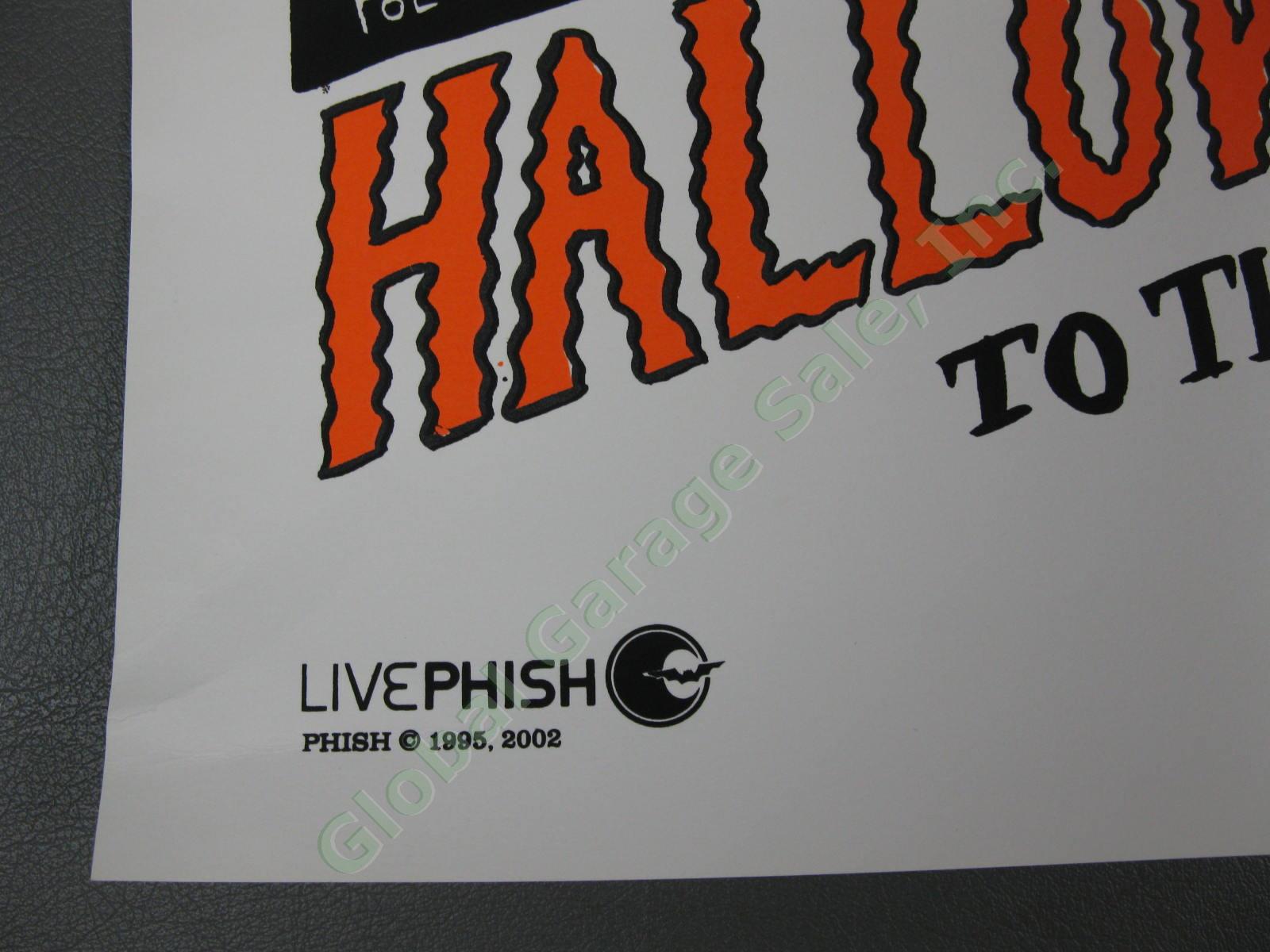 1995 2nd Edition 10/31/95 Phish Halloween Jim Pollock Rosemont Horizon IL Poster 3
