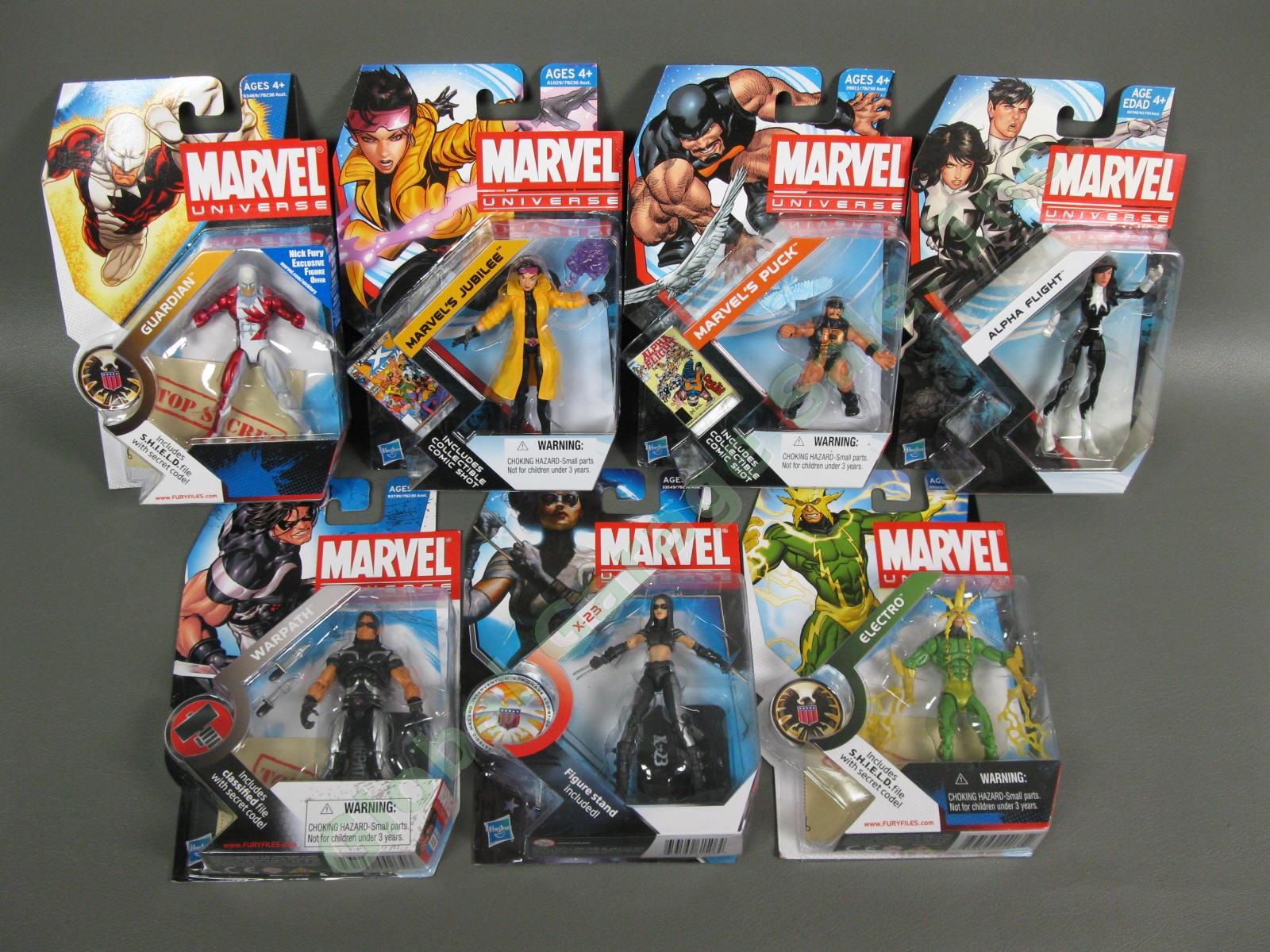 23 Marvel Universe X-Men Figure Set 007 Cable 022 Professor X 014 Juggernaut NR 5