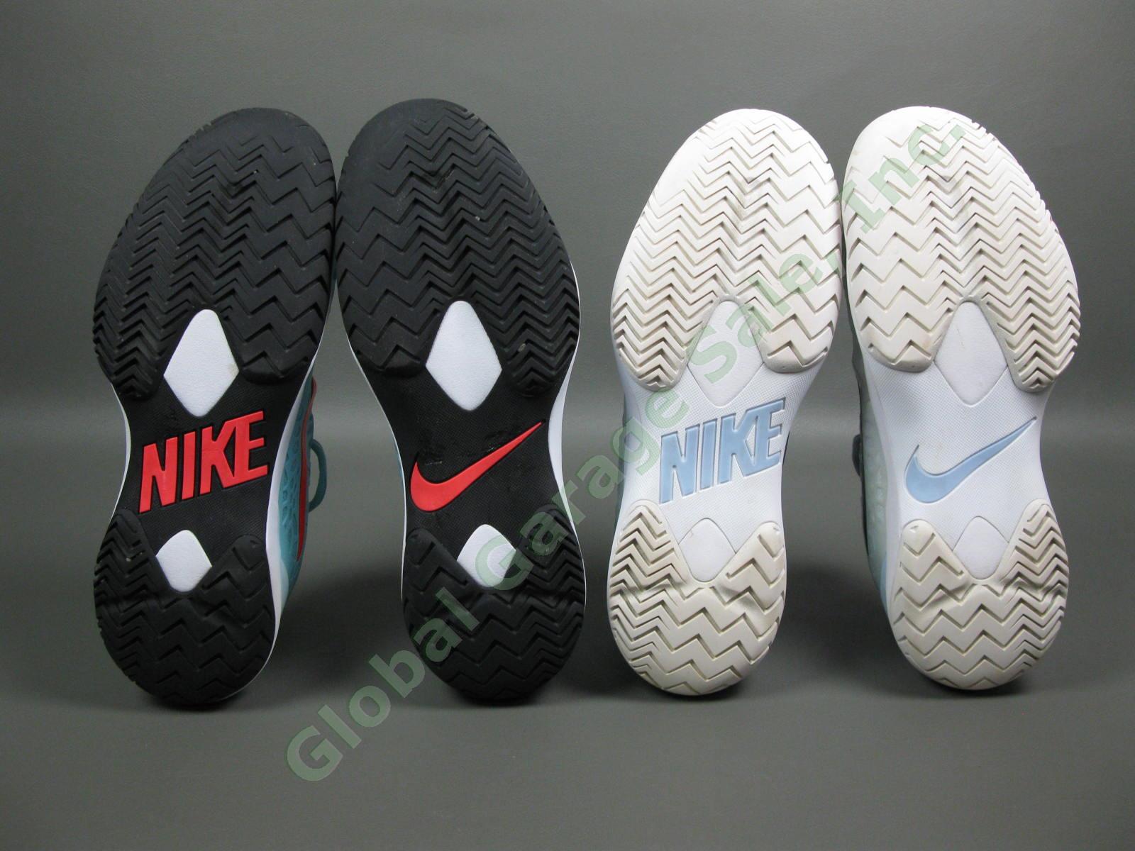 6 Pair Mens Nike Athletic Shoe Sneaker Lot Sz 8-11 Air Zoom Cage Jordan Flyknit 3