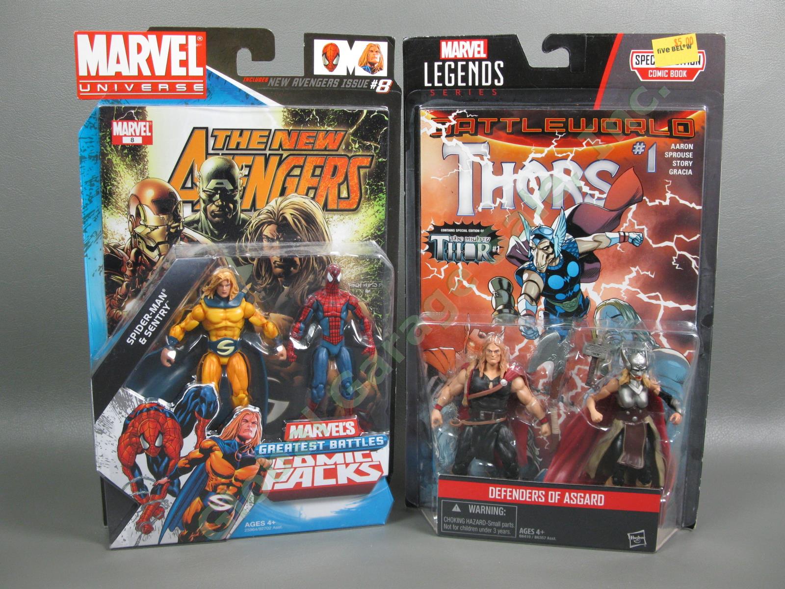 Marvel Universe Legends Comic Pack Figure Lot Secret Wars Guardians Avengers NR 2