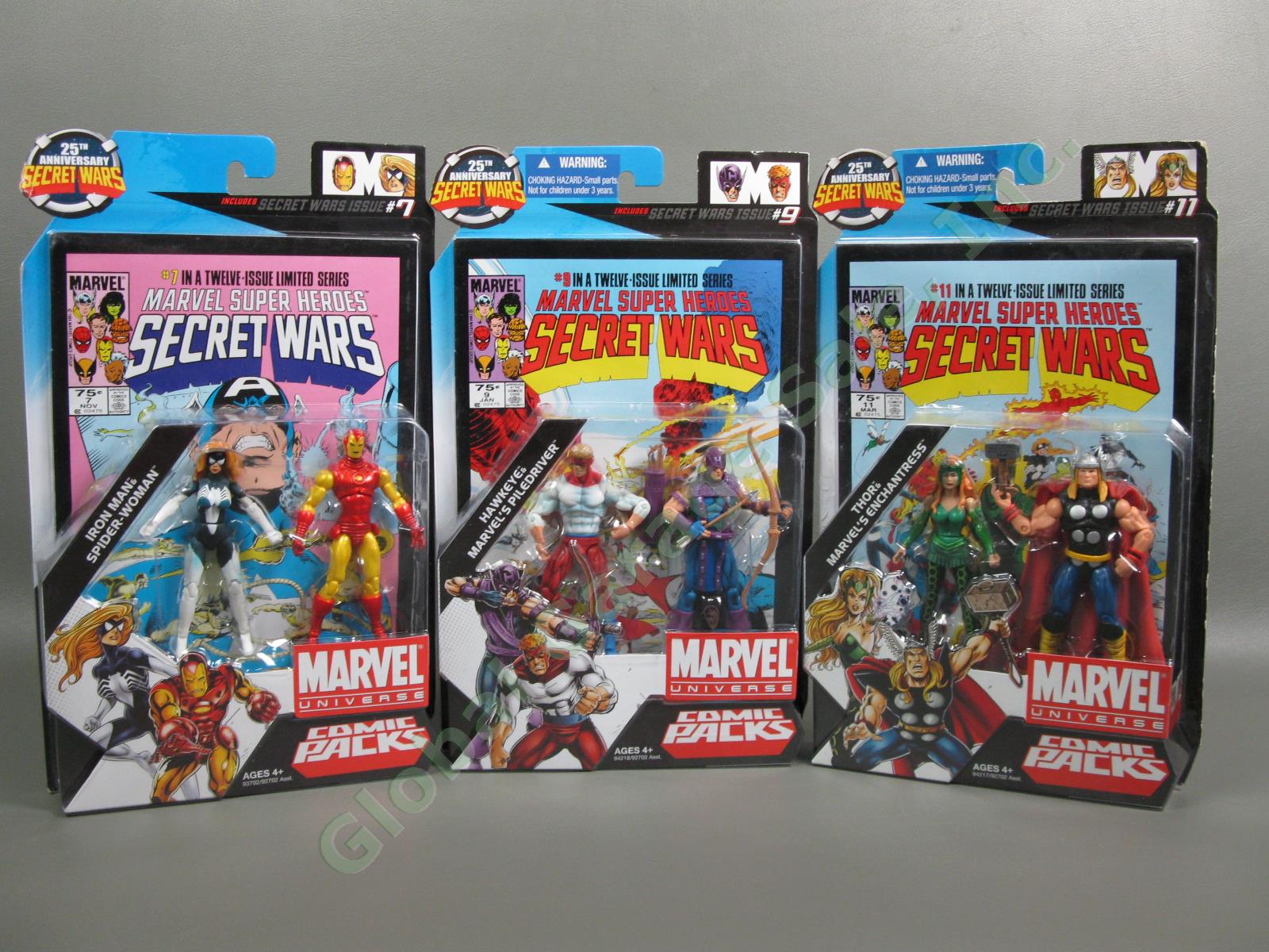 Marvel Universe Legends Comic Pack Figure Lot Secret Wars Guardians Avengers NR 3