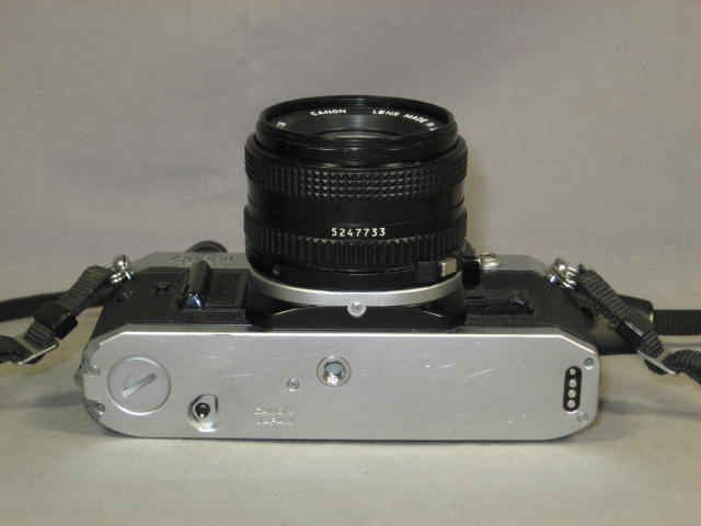 Canon AE-1 Program SLR Camera 28mm 50mm 85-300mm Lens + 6