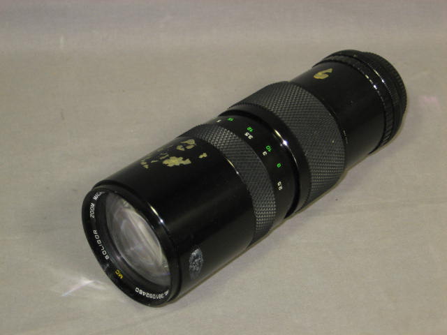 Canon AE-1 Program SLR Camera 28mm 50mm 85-300mm Lens + 10