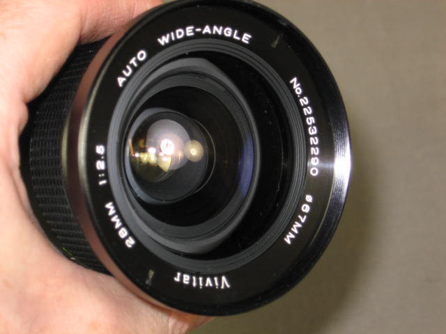 Canon AE-1 Program SLR Camera 28mm 50mm 85-300mm Lens + 13