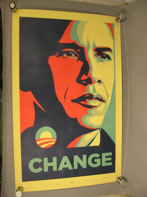 Shepard Fairey Obey Giant Barack Obama Poster Print NR