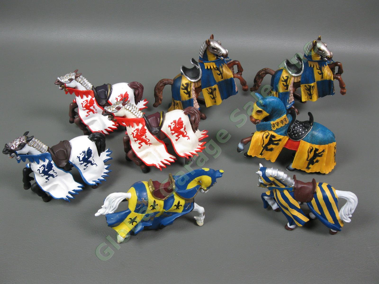 48 Schleich Papo Medieval Knight Horse Archer Dragon Wizard Fantasy Figure Lot 3