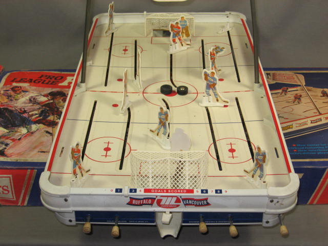 Vintage Sears Munro 3501 Tabletop Table Top Hockey Game 4