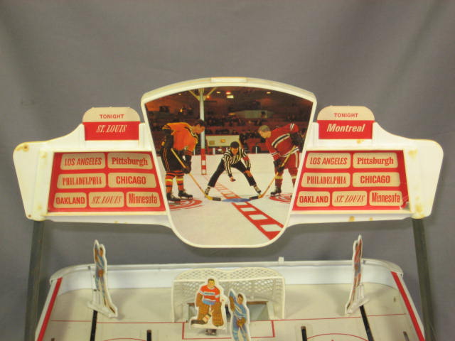 Vintage Sears Munro 3501 Tabletop Table Top Hockey Game 6