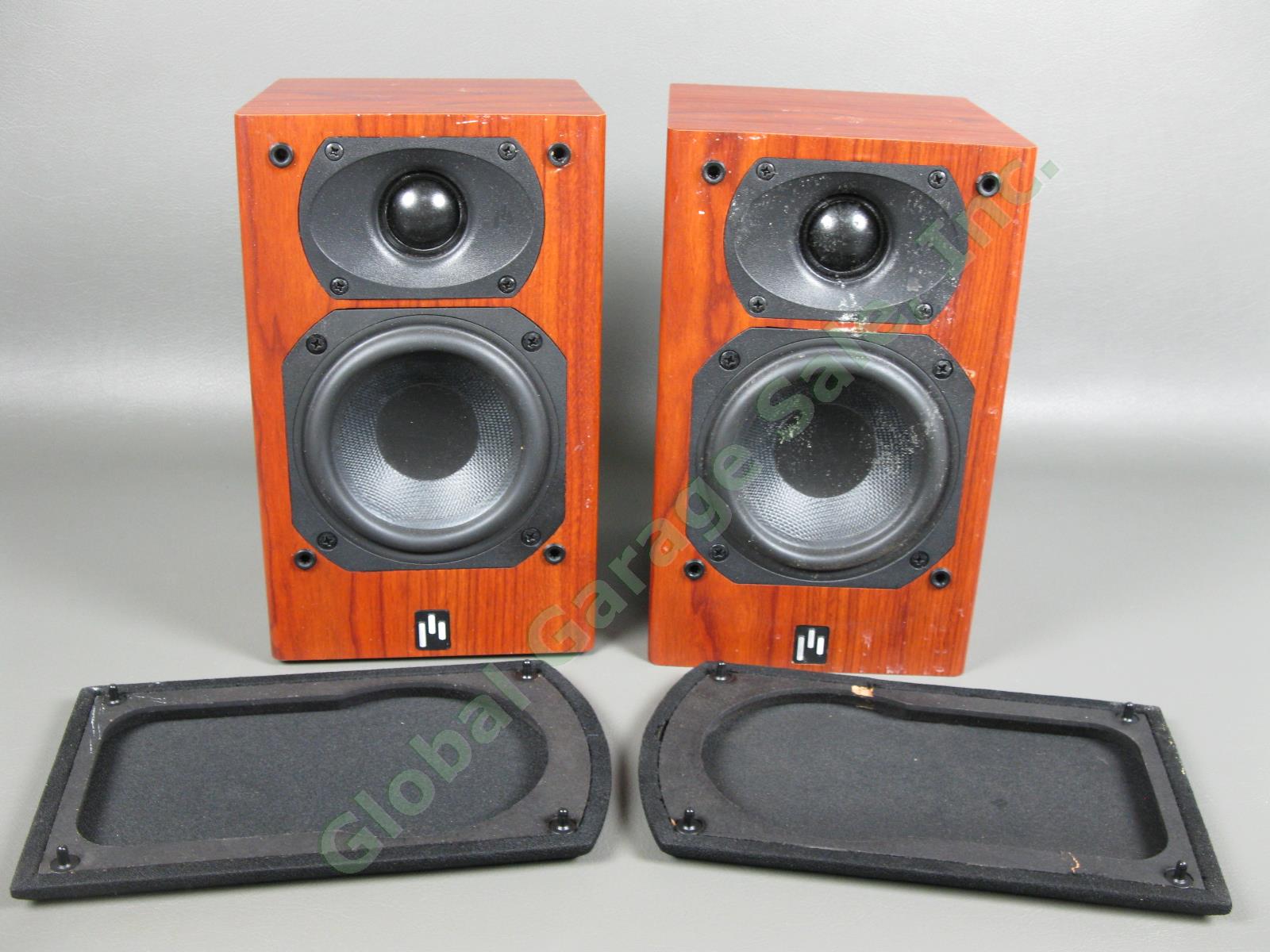 Aperion Audio Intimus 4B 2-Way Bookshelf Satellite Surround Speaker System Pair 1