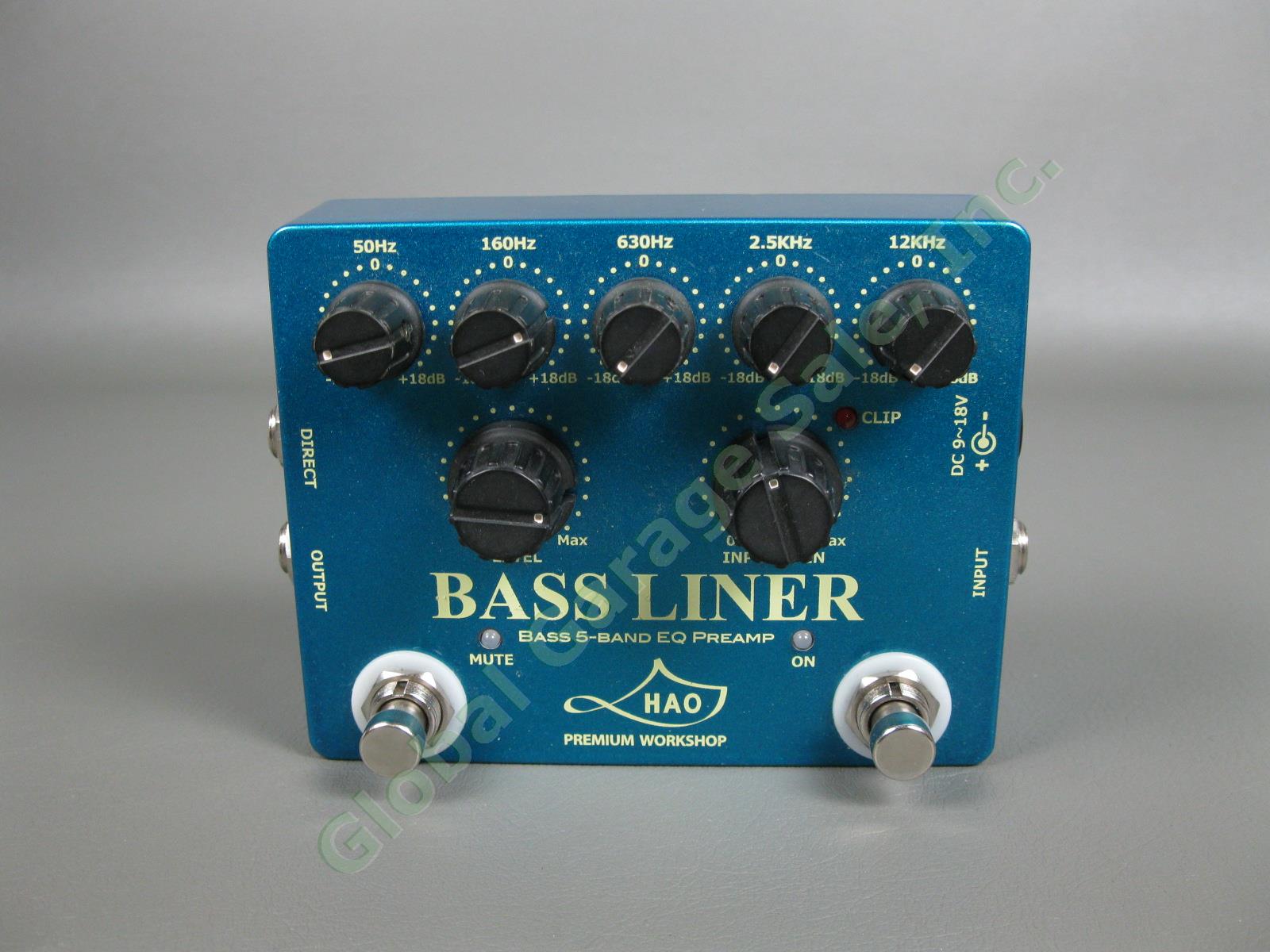 HAO Bass Liner Preamp 5-band EQ Phil Jones Audio Guitar Effects Pedal WORKS USA 1