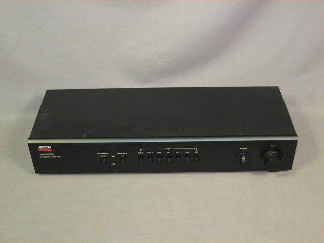 Adcom SLC-505 SLC505 Straight Line Controller Preamp NR