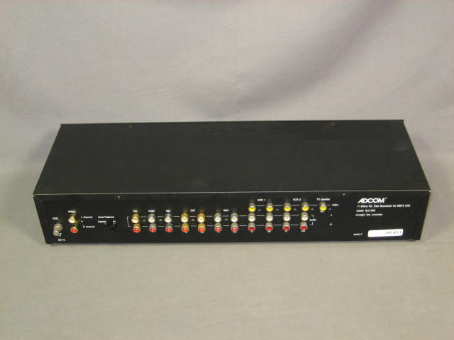 Adcom SLC-505 SLC505 Straight Line Controller Preamp NR 3