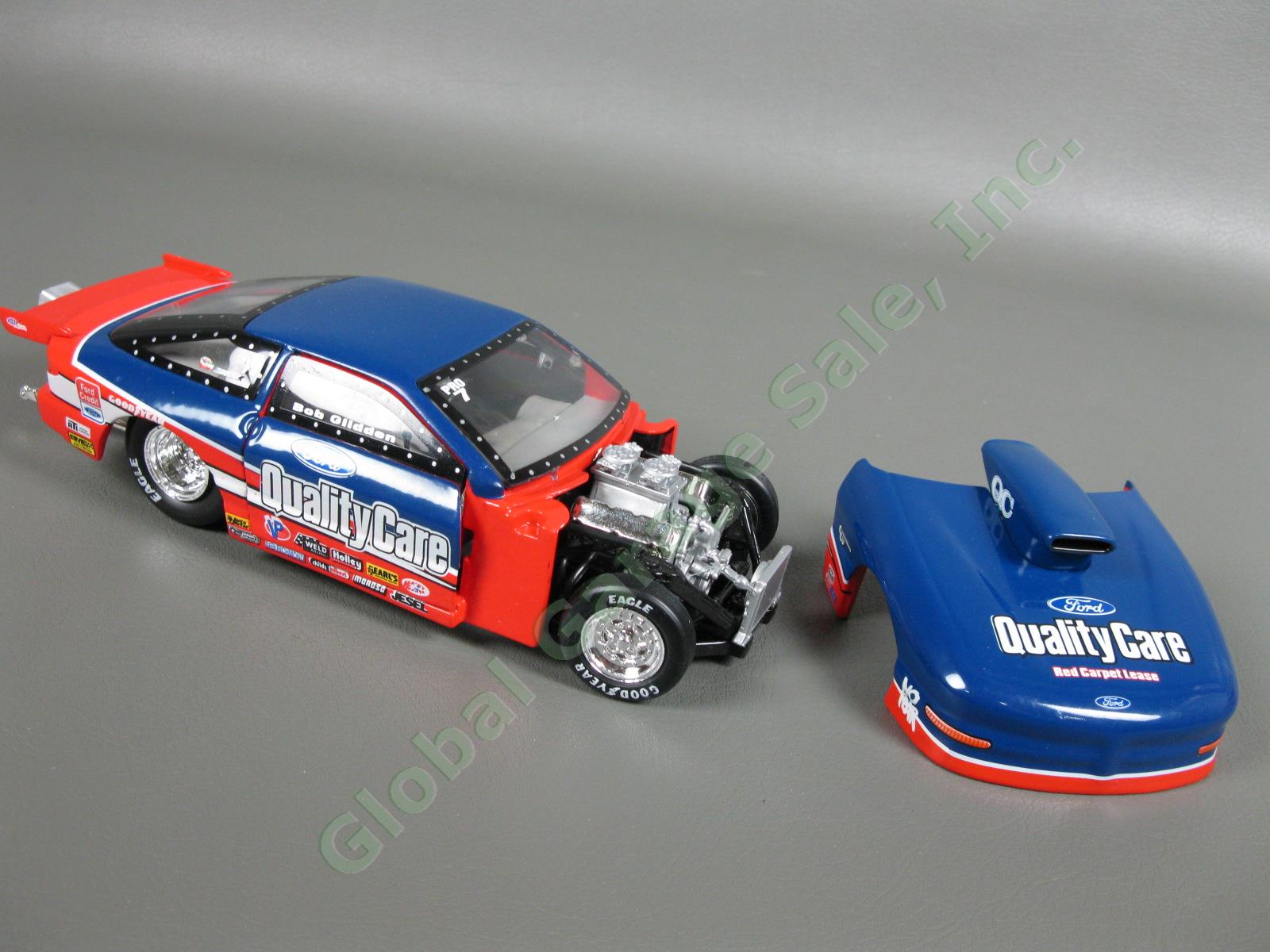 1996 Bob Glidden Quality Care Ford Pro Stock Race Car Limited Edition Diecast NR 1