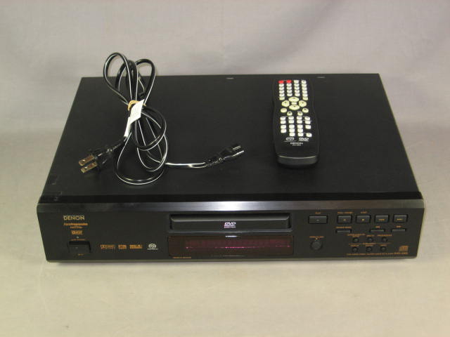 Denon DVD-2200 DVD Super Audio CD SACD Player + Remote