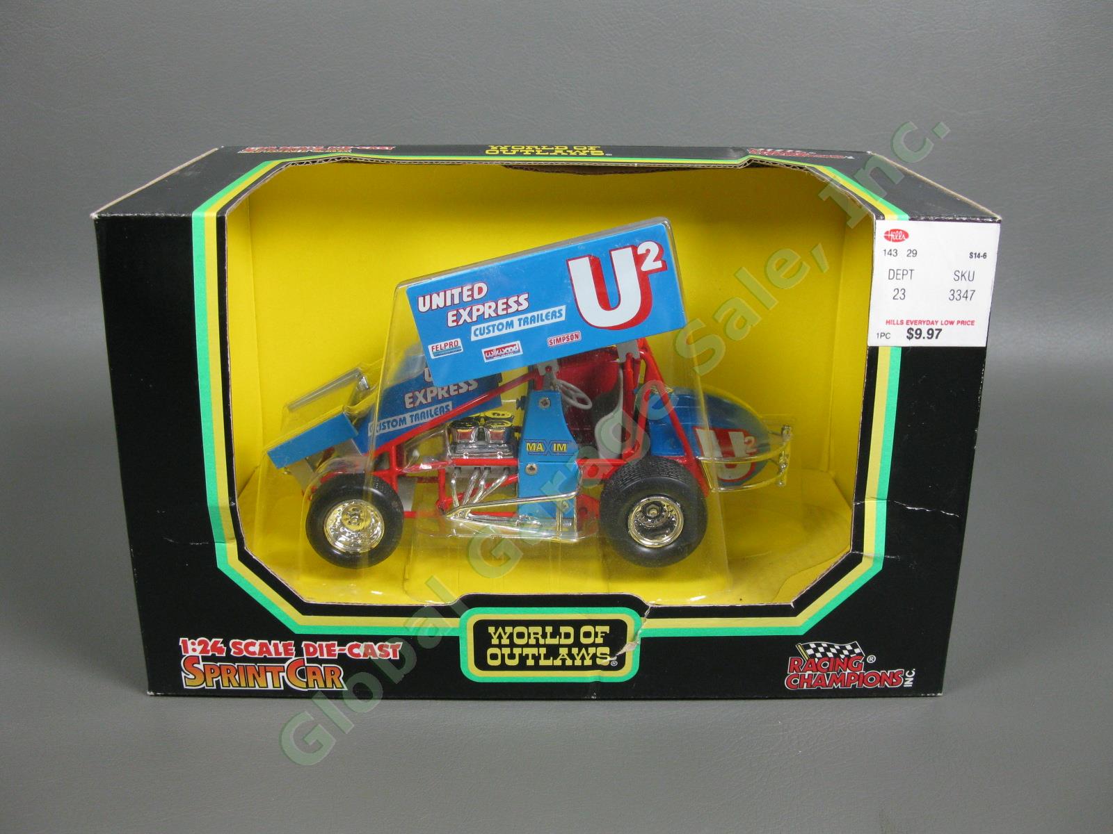 5 Racing Champions World of Outlaws 1/24 Die-Cast Sprint Car Lot Allen Lasoski 1