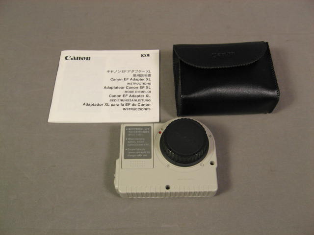 Canon EF Video Camera Lens Adapter XL XL1 XL2 XL1s NR
