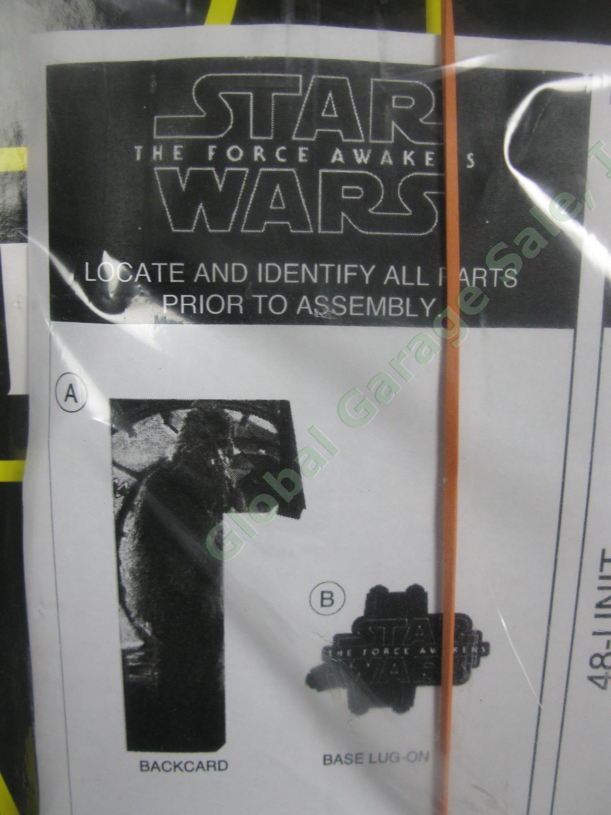 Star Wars Force Awakens Chewbacca Chewie Tall Cardboard Retail Store DVD Display 2