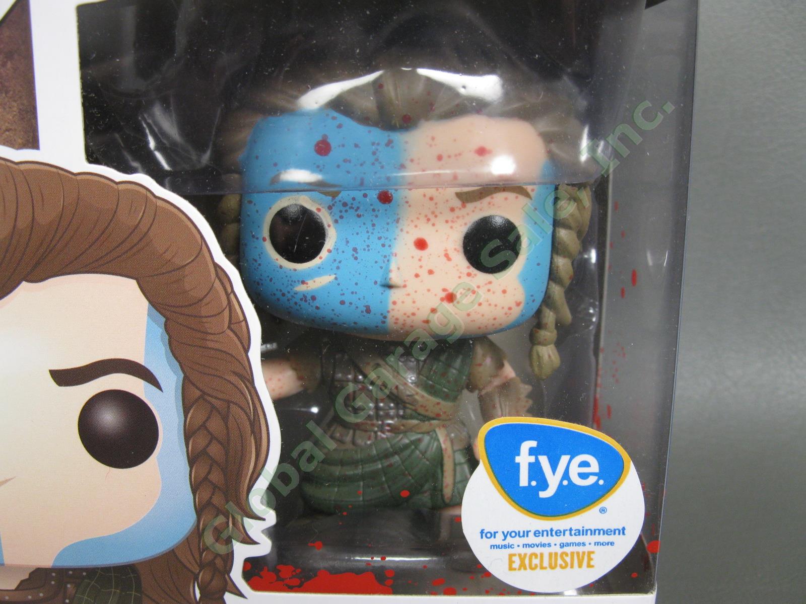 NEW Funko Pop #368 Braveheart William Wallace Bloody Face FYE Exclusive Figure 1