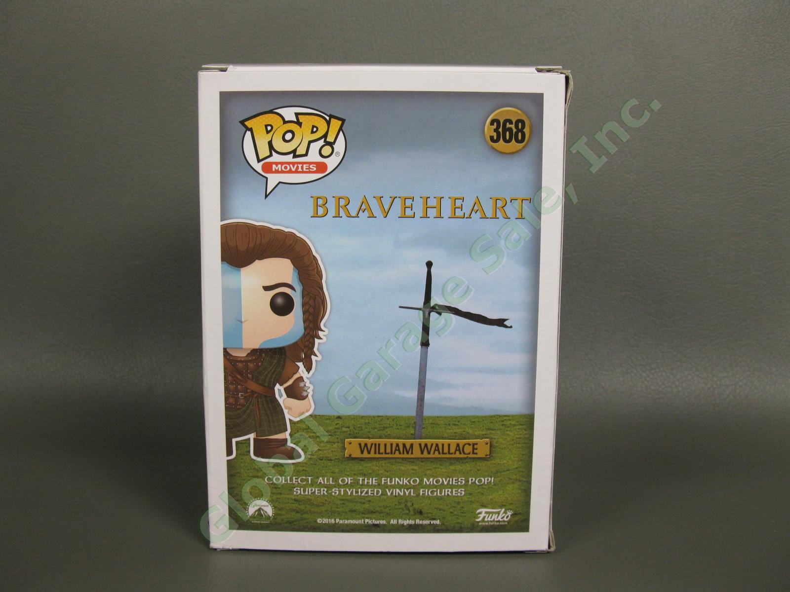 NEW Funko Pop #368 Braveheart William Wallace Bloody Face FYE Exclusive Figure 2