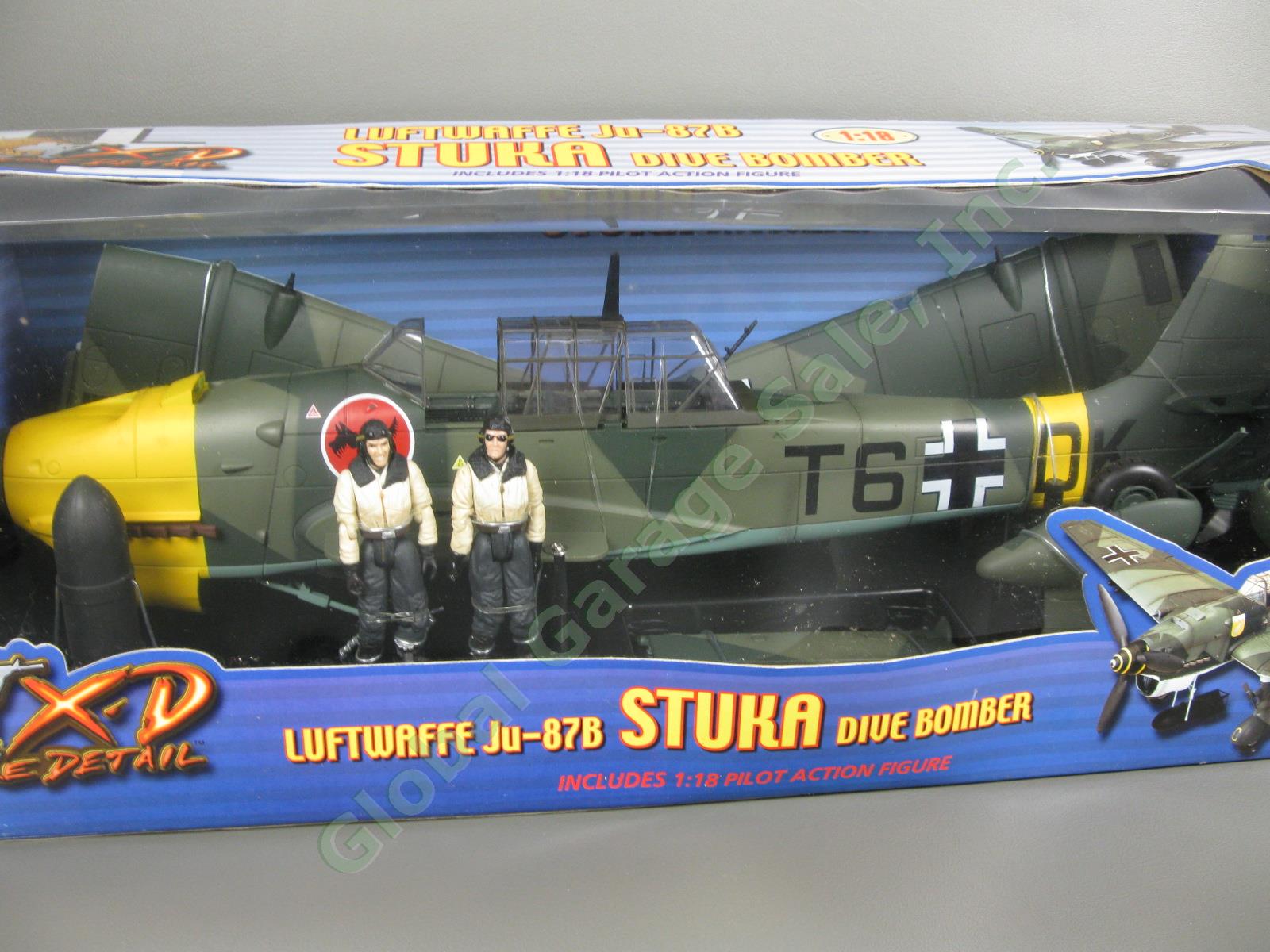 21st Century Toys Ultimate Soldier Luftwaffe Ju-87B Stuka Dive Bomber 1:18 Plane 1