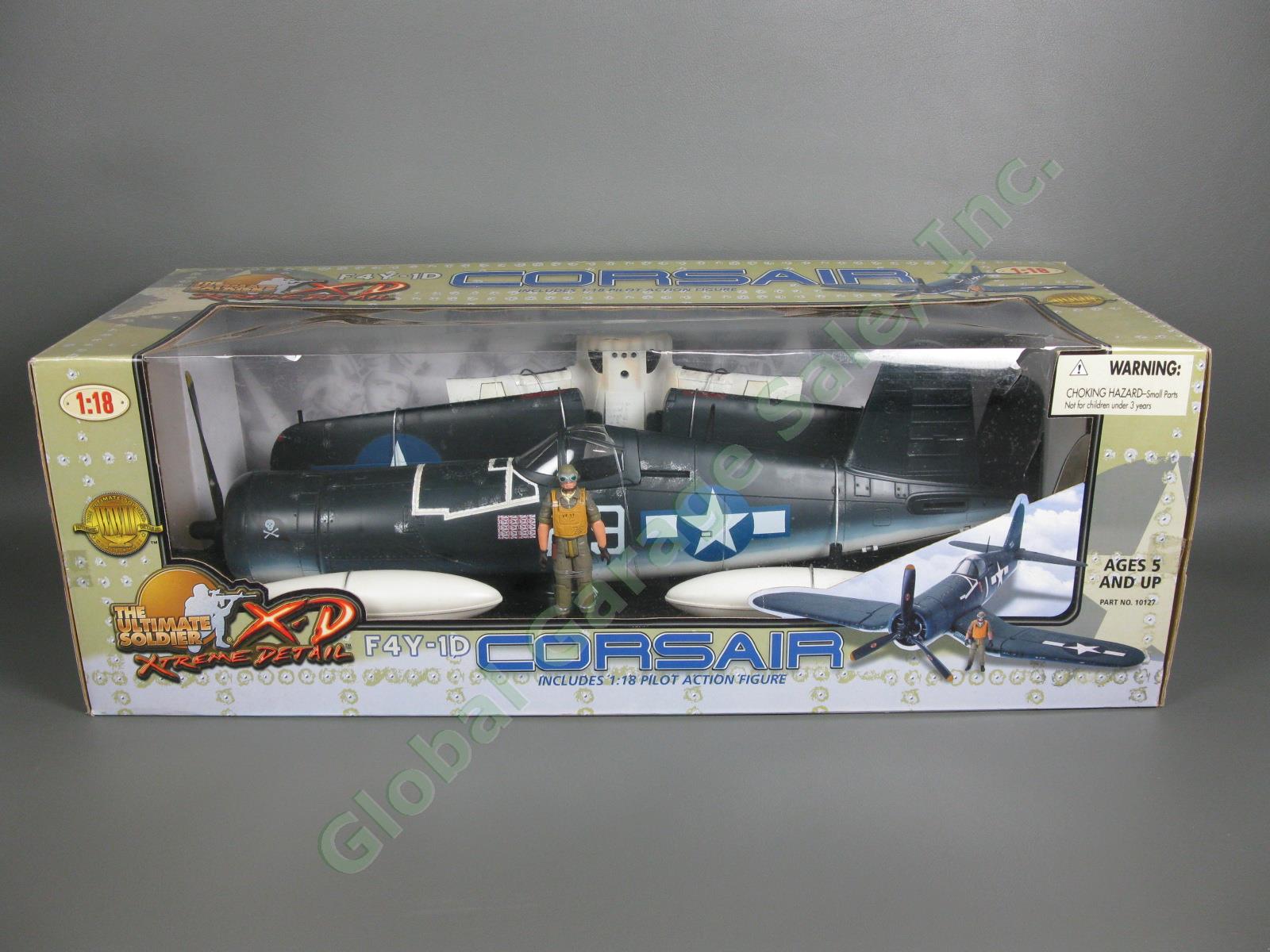 NEW 21st Century Toys Ultimate Soldier WWII F4Y-1D Corsair Aircraft 1:18 Plane