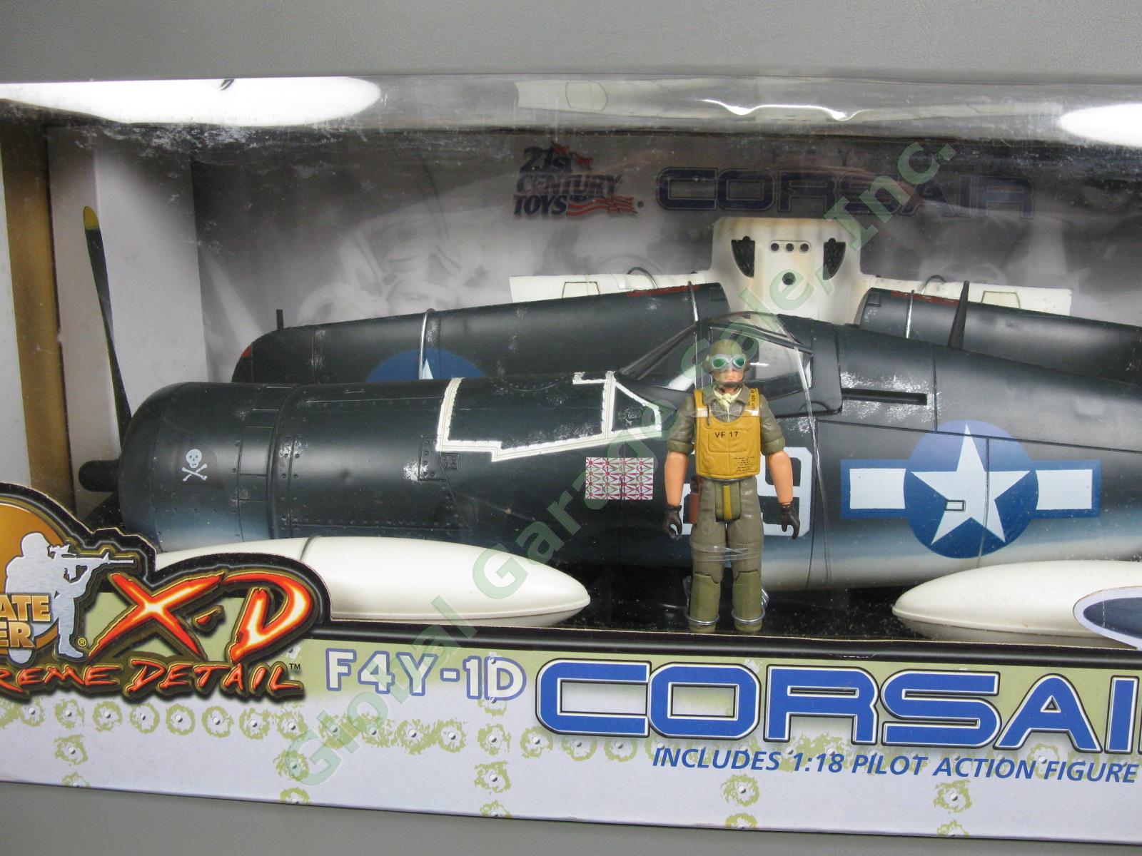 NEW 21st Century Toys Ultimate Soldier WWII F4Y-1D Corsair Aircraft 1:18 Plane 1