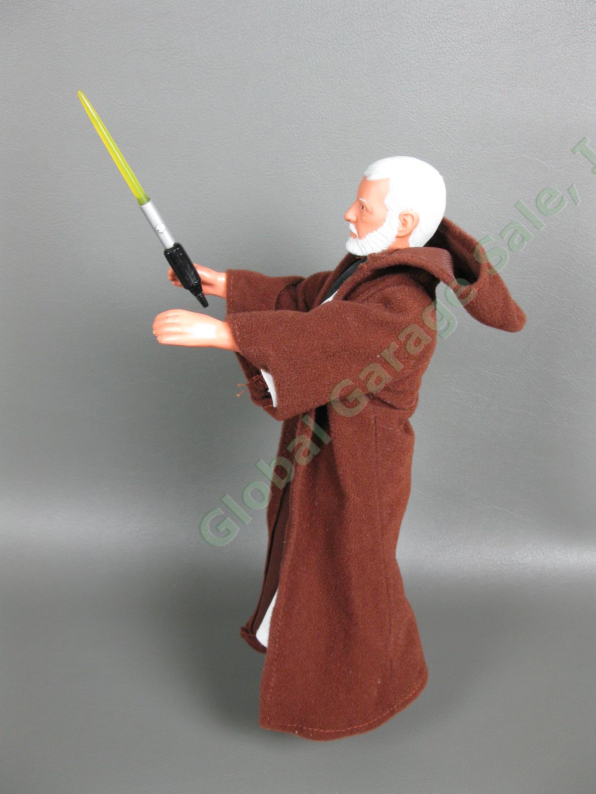Original COMPLETE 1978 Star Wars 12" Inch Ben Obi-Wan Kenobi Lightsaber Figure 1