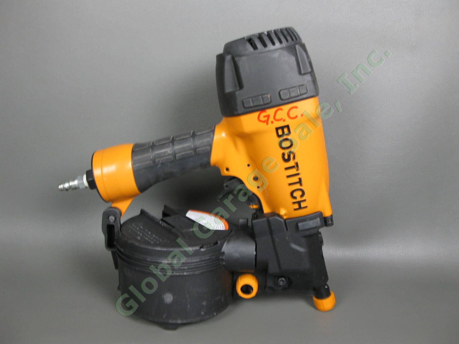 Bostitch N66C-1 1-1/4" To 2-1/2" 15-Degree Coil Pneumatic Siding Fencing Nailer 2