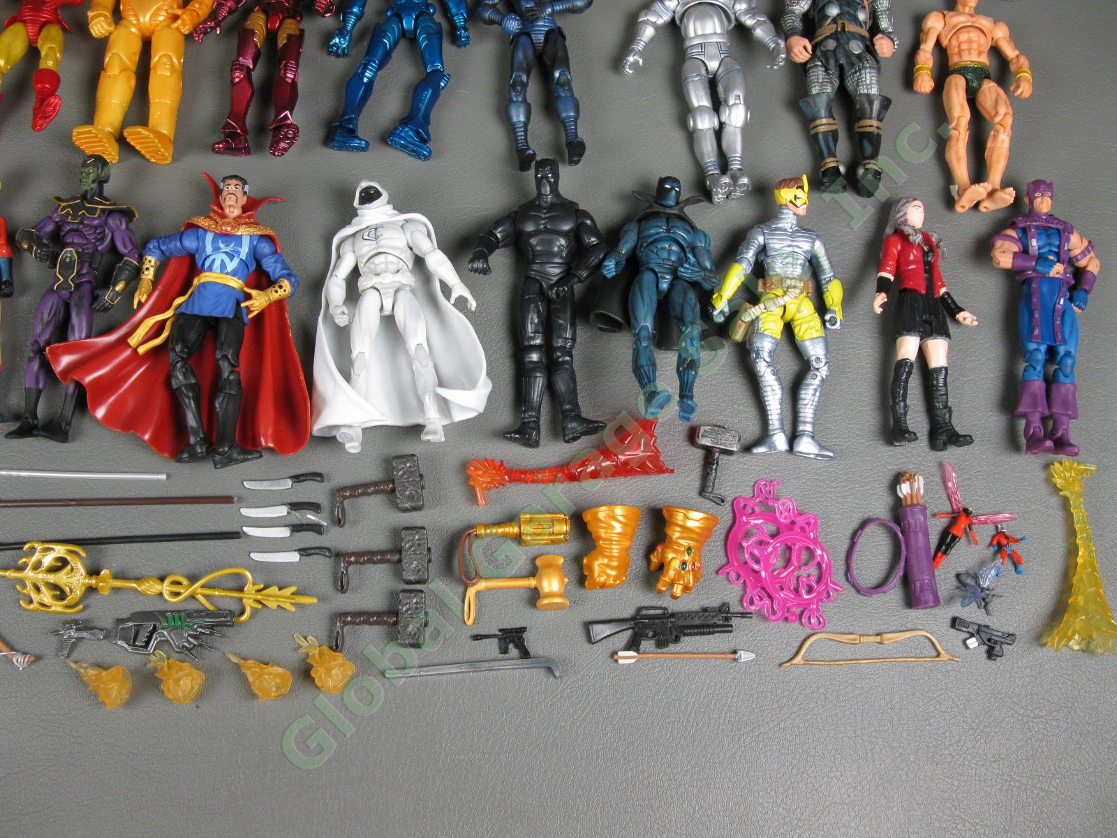 Marvel Universe 3.75" Figure Lot Avengers Thor Iron Man Thanos Skrull Ultron NR 4