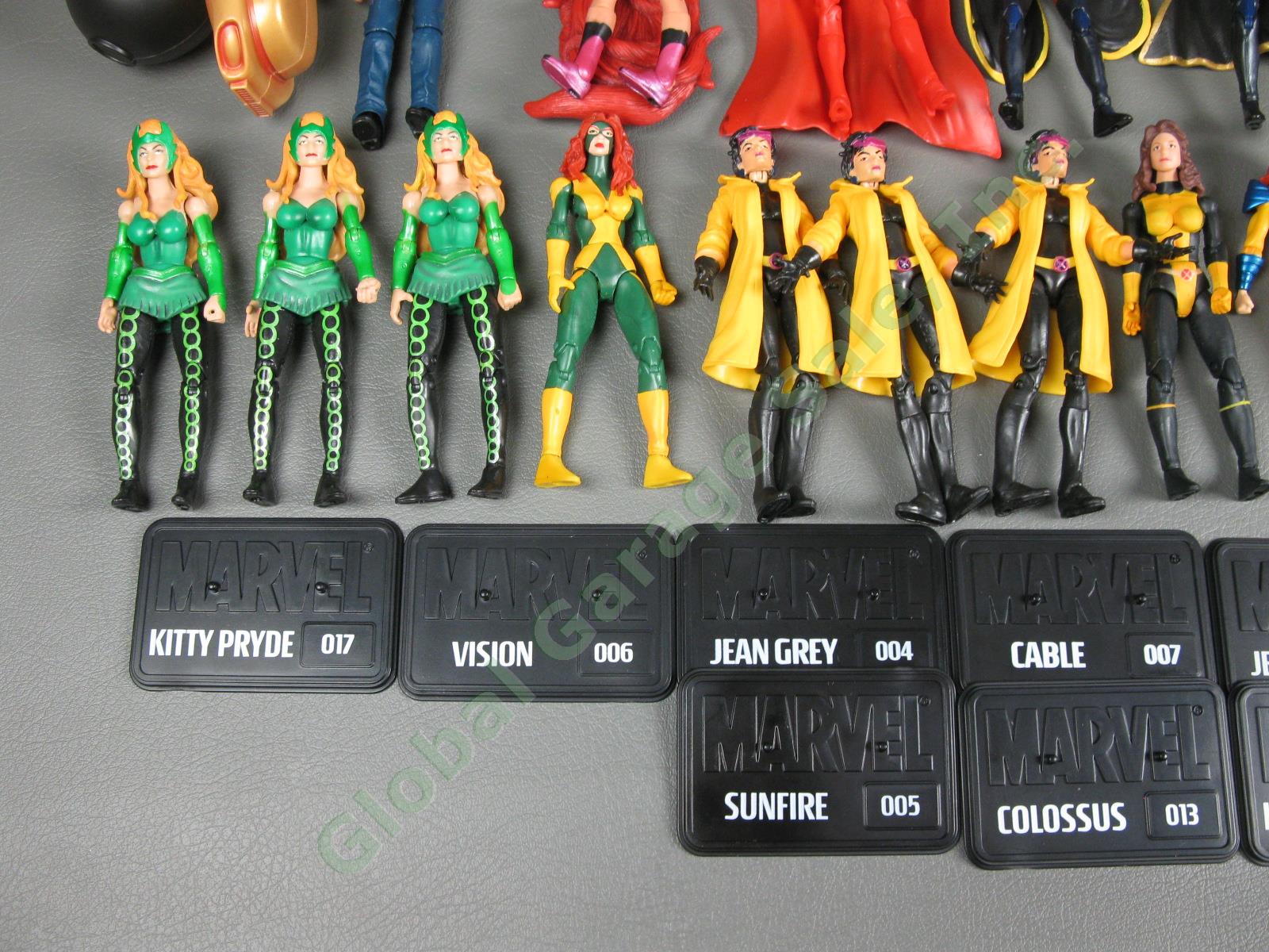 33 Marvel Universe X-Men Figure Lot Storm Vision Sinister Colossus Professor X 3
