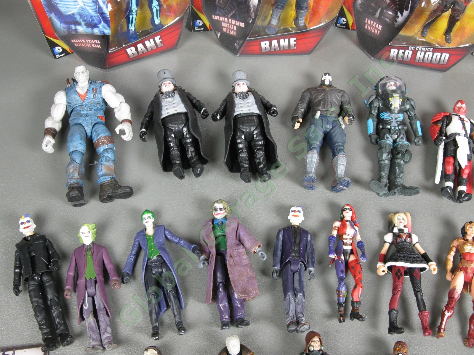 41 DC Comics Multiverse Batman Arkham City Origins Injustice 3.75" Figure Lot NR 3