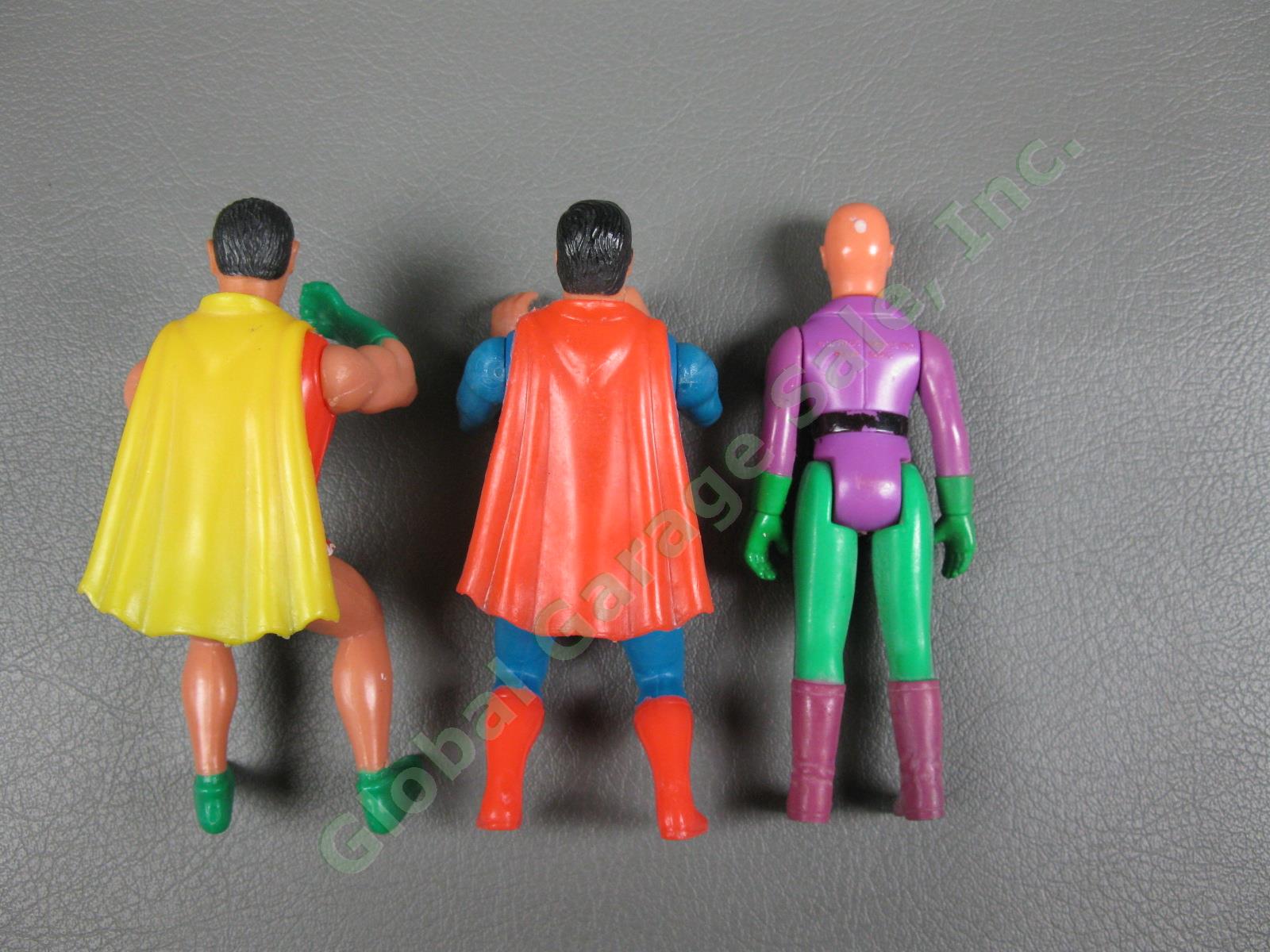 DC Vintage Figure Lot 1975 Pocket Heroes Superman Kenner Super Power Red Tornado 2