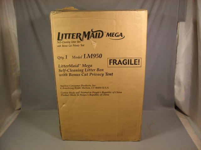 NEW Littermaid Mega LM950 Self Cleaning Cat Litter Box 4