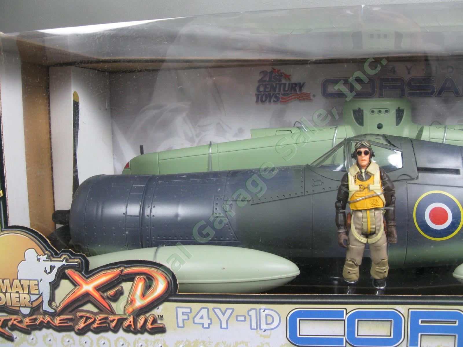 NEW 21st Century Toys Ultimate Soldier WWII F4Y-1D Corsair Aircraft 1:18 Plane 1