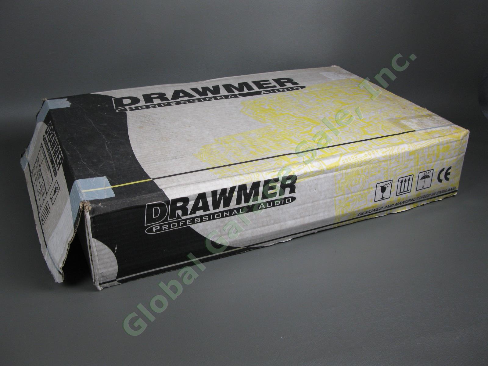 Drawmer DL241-B 2-Channel Dual Auto Compressor Limiter Gate Rack Unit Working NR 5